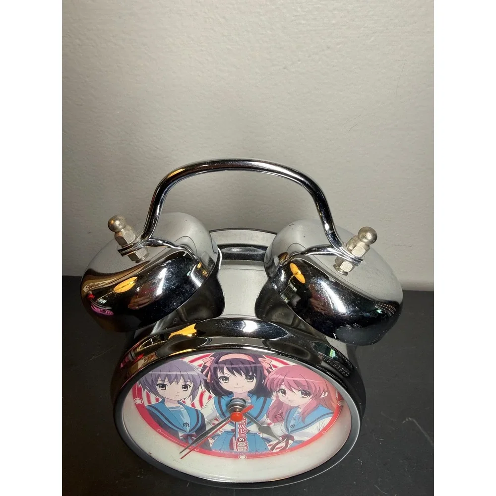 Haruhi Suzumiya Talking Voice Alarm Clock Anime Tested Works 3 Voice Modes 2006